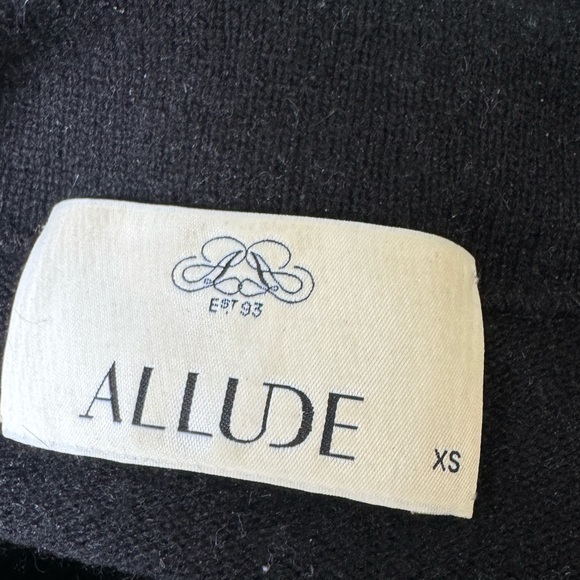 Allure Women's 100% Cashmere Black Sweater Sz XS - Picture 9 of 13